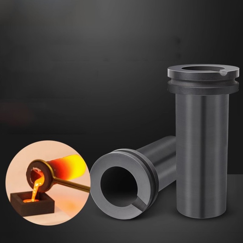 1KG/3KG Double Ring Graphite Melting Crucible Ring Crucible Graphite Crucible