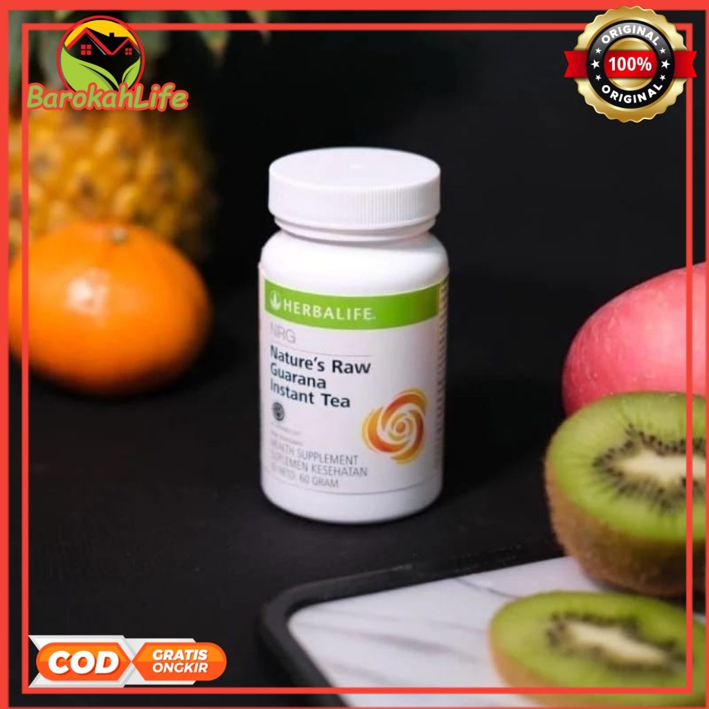 Herbalife Original NRG Instant Tea Herbalife Original Untuk Energi Dan Metabolisme 1 Botol Exp 2028