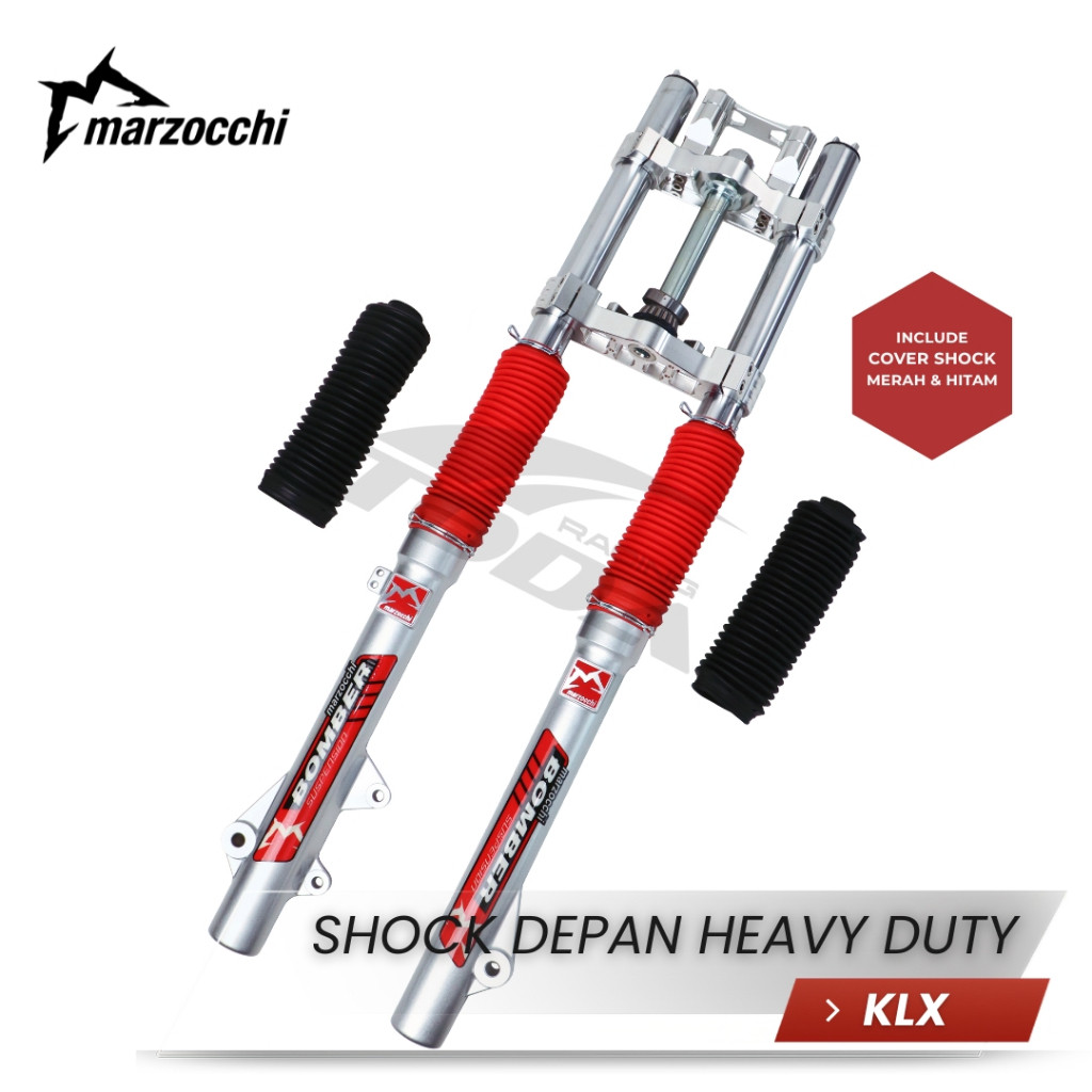 MARZOCCHI SHOCK DEPAN HEAVY DUTY TRAIL KLX AS 41CM FULL CNC/SHOCK HEAVY DUTY TRAIL KLX