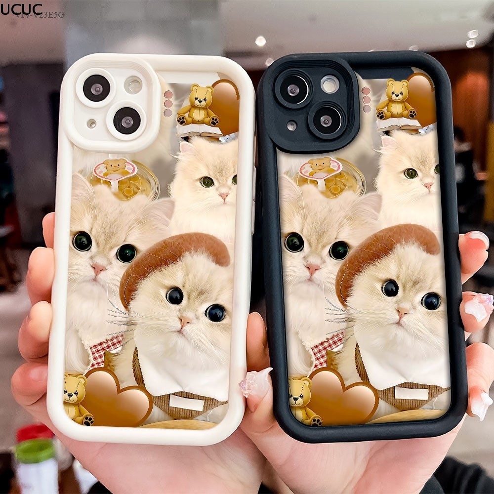 UCUC Softcase Full Coverage For VIVO V60 V50 V40 V30 V30E V29E V29 V27 V27E V25 V25E V23 V21 V21E V2