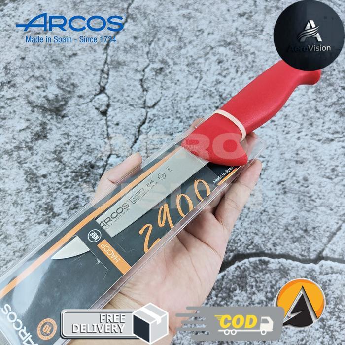 Pisau boning knife arcos 13 cm original  294422 - Merah