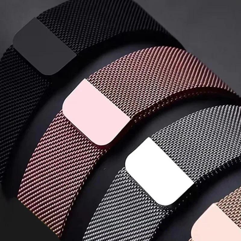 Milanese Loop band For Samsung Galaxy wat 6 5 4 classic Metal strap 20mm 22mm bracelet huawei gt/Ama