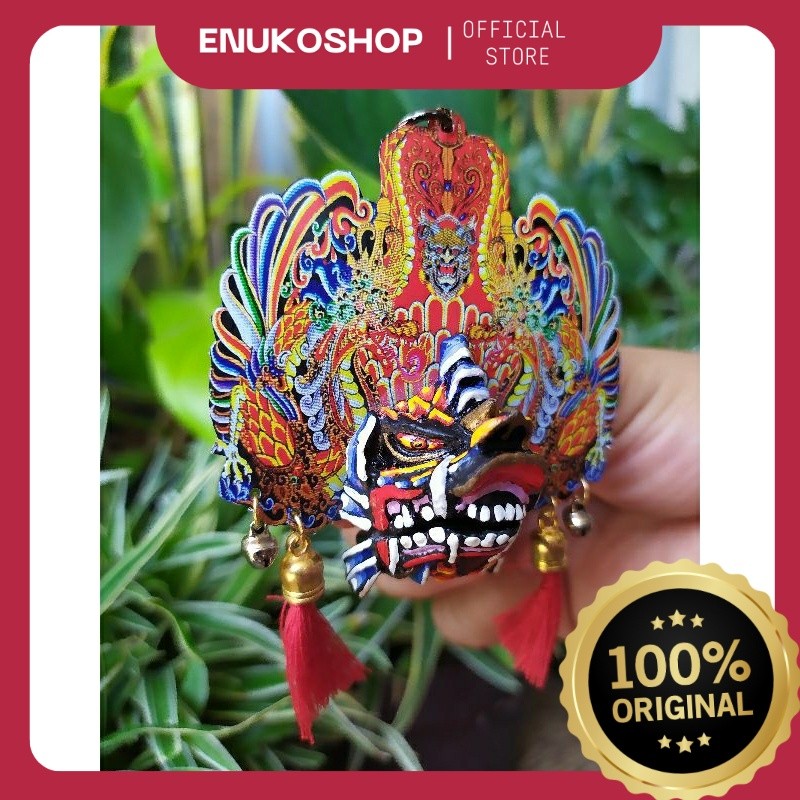 barongan KUCINGAN DEVIL miniatur gantungan kunci souvenir GK