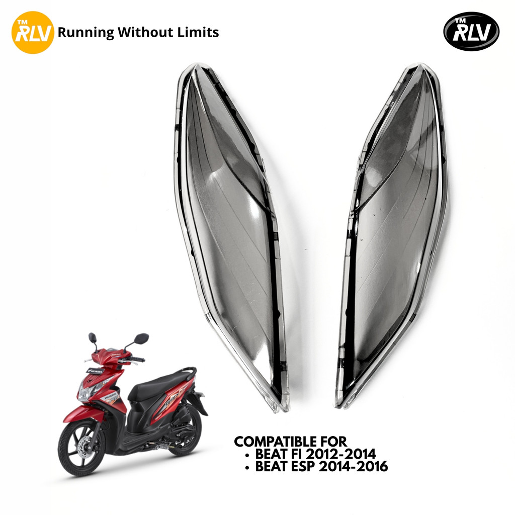Mika Lampu Sen Depan Honda Beat Fi 2012-2016 Smoke Set Kanan Kiri