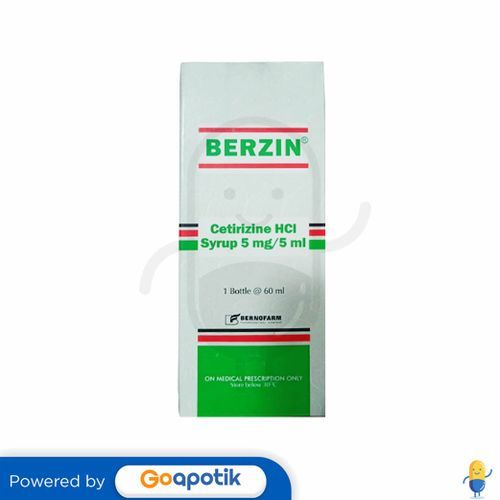 BERZIN SIRUP 1 BOTOL @ 60 ML