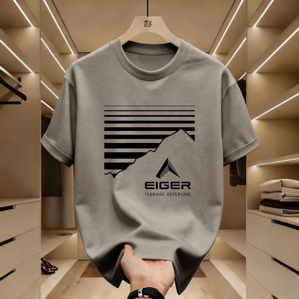 baju laki laki dewasaa kaos kerah pria lengan pendek kaos distro pria EIGER VANLIFE SS T-SHIRT