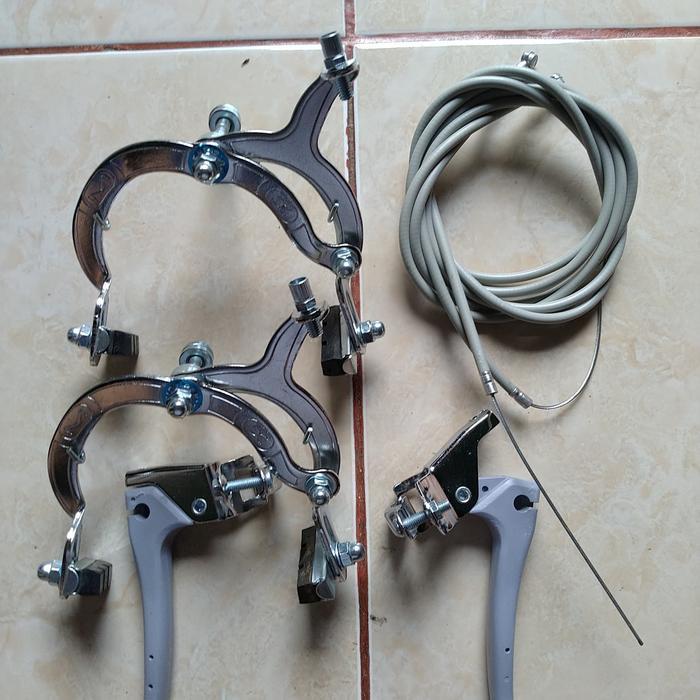 rem bmx u brake sepeda mini brake set u-brake