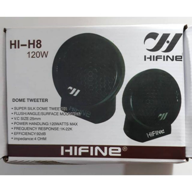 tweeter mobil HIFINE HI-H8/ Tweeter HIFINE Special edition