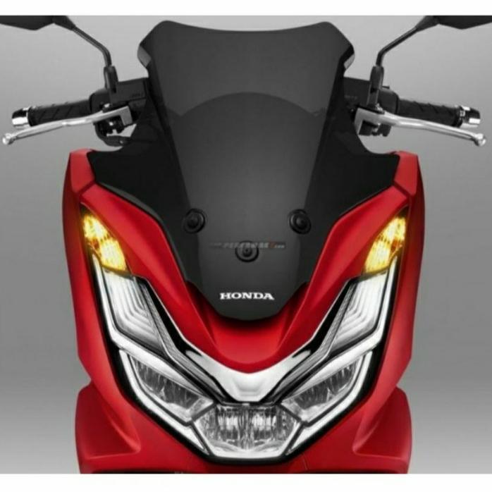 Garnish Headlight Lampu Depan PCX 160 Chrome Ori AHM 3310A-K1Z-G00