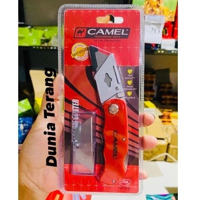 Pisau Cutter Gipsum CAMEL - Pisau Cuter HeavyDuty - Cutter Karpet Gypsum Triplek - Gypsum Cutter CAM