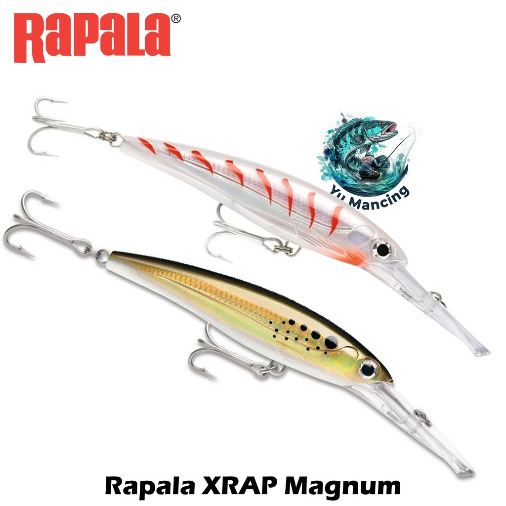 Lure Rapala X-Rap Magnum, Umpan Minnow XRMAG10 (11cm 22g), XRMAG15 (12cm 32g)