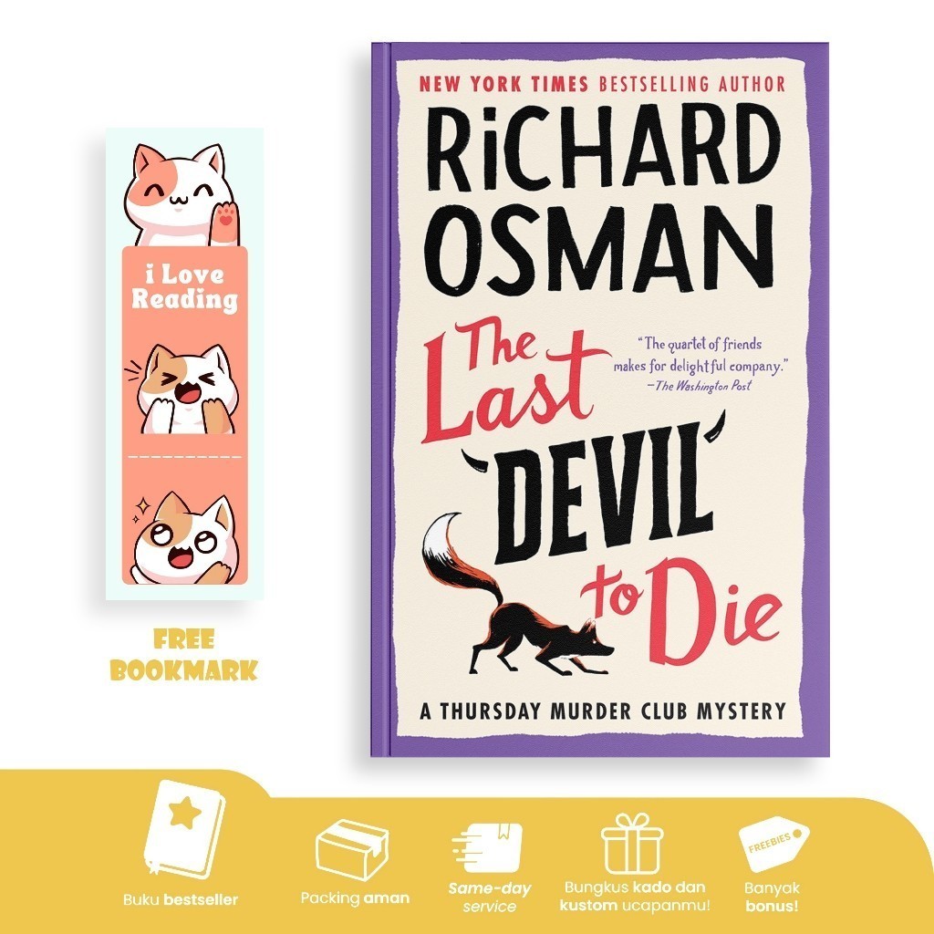 The Last Devil to Die (Thursday Murder Club, #4) by Richard Osman (English/Indonesia)