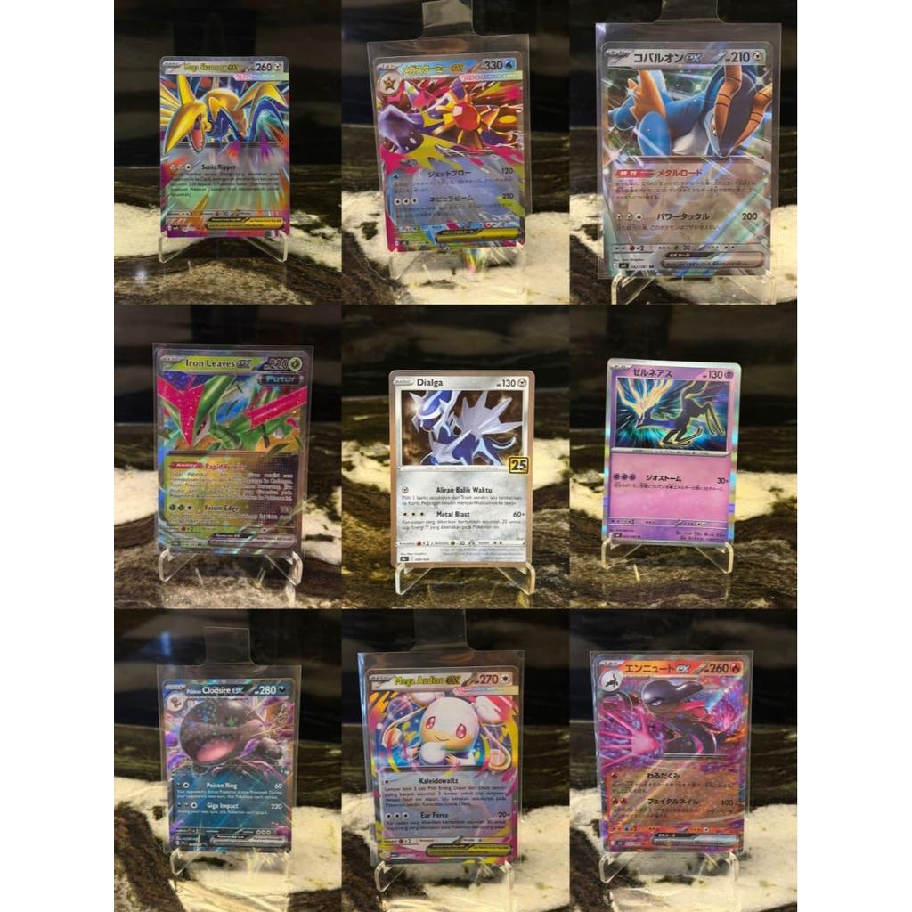 Kartu Pokemon TCG English/ Mega Heracross ex/ Paldean Clodsire/ MEGA ABOMASNOW/ KYOGRE
