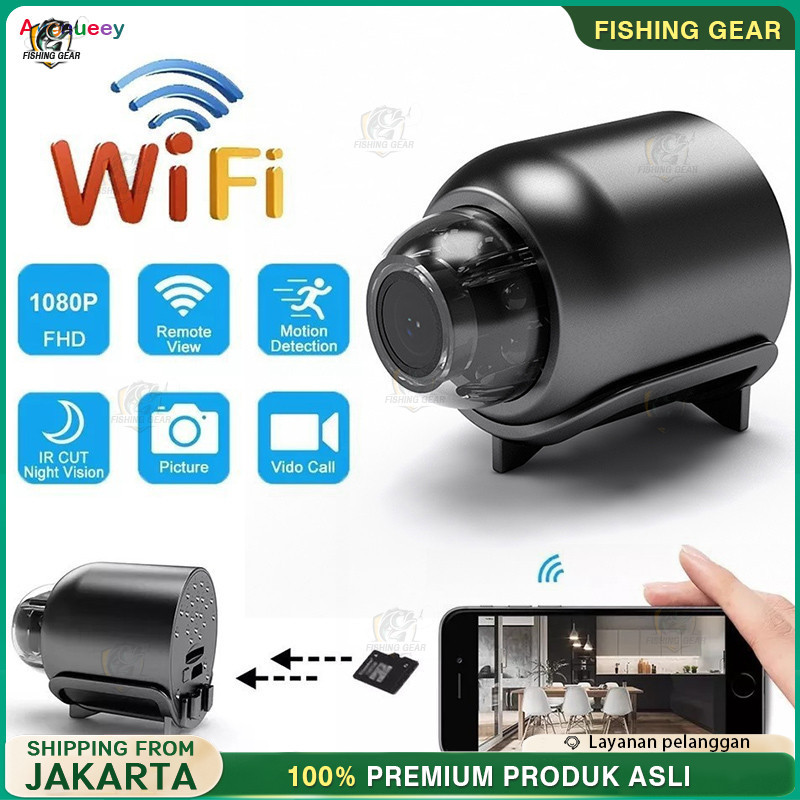 Kamera Keamanan WIFI Kamera Mini HD 1080p CCTV Kamera Kecil Kamera Mini Kamera Keamanan Bluetooth Ka