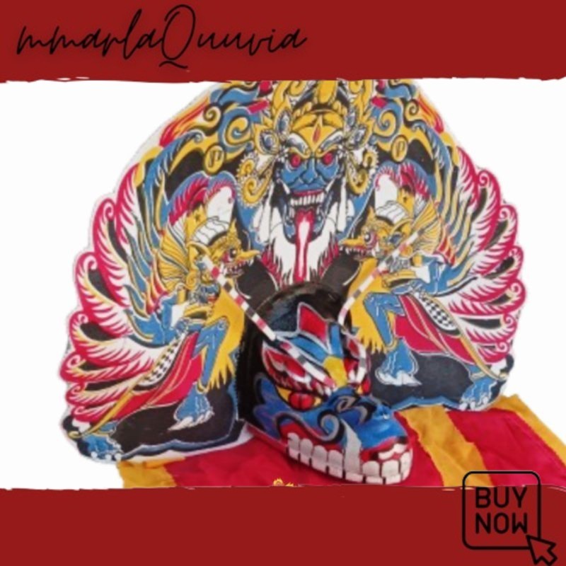 KEREN BADAYY Barongan Devil Naga Anak Spon NEW