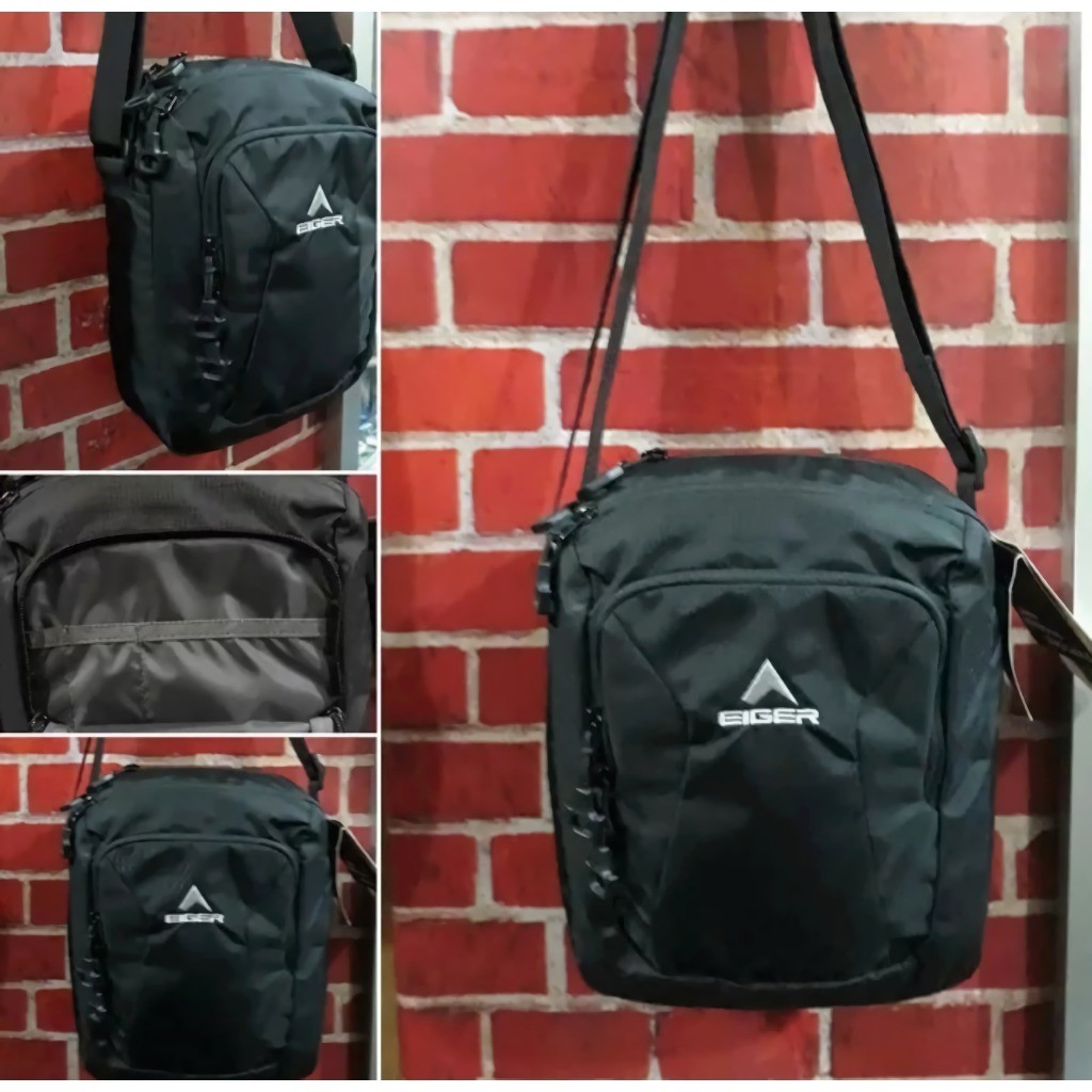 Tas Selempang Eiger03 Waterproof Tas Slempang Pria Wanita Waist Bag Crossbody Premium Outdoor - Pra 