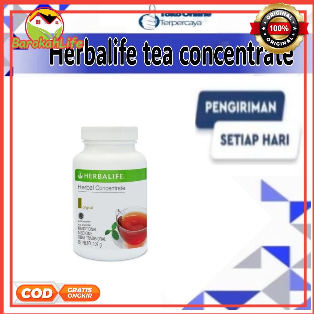 Herbalife Teh Instan Thermojentic Teh Penurun Berat Badan Teh Diet HERBALIFE TEA THERMO  CONCENTRATE
