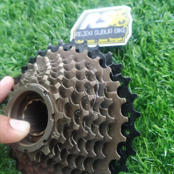 Ready Sproket Gear gir Sepeda 9 Speed Ulir Drat gigi susun 13 34 T - 32t