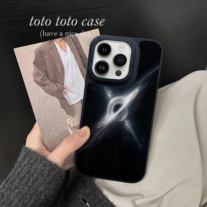 Casing Lubang Hitam Galaksi untuk Iphone 7 8 14 15 16 Plus XS Iphone XR 7 Plus XS MAX Iphone 11 11 p