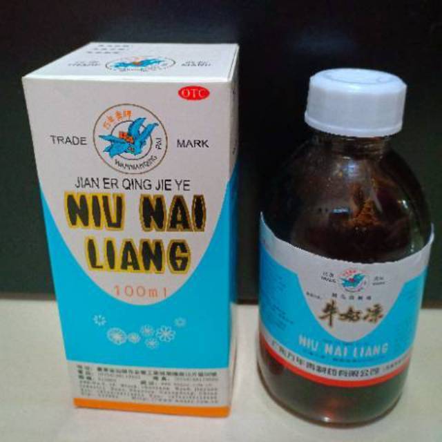 Niu nai liang obat panas dalam bayi batuk dahak kembung bayi