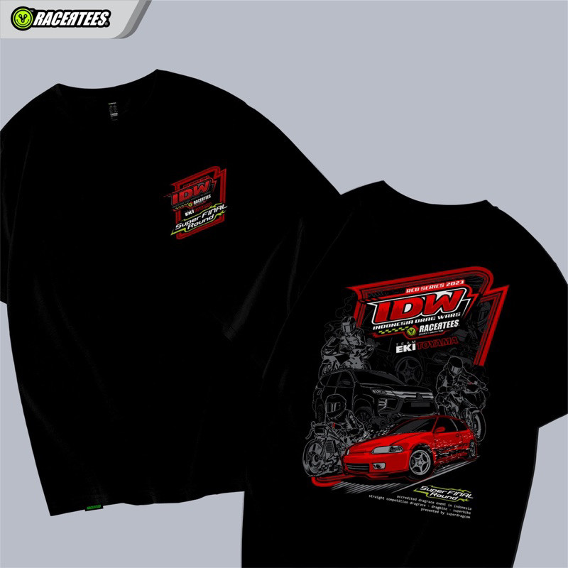HOT RACERTEES Kaos Super Final IDW 2023 Kaos Unisex