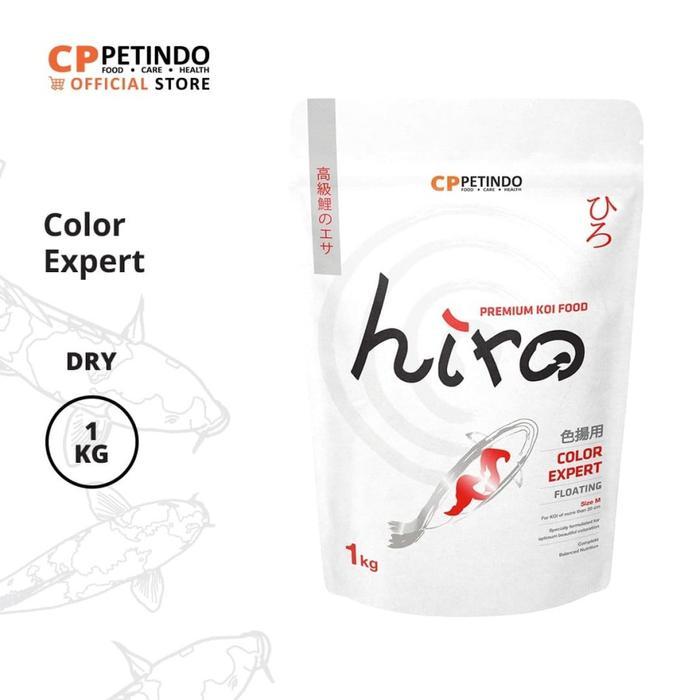 CPPETINDO Hiro Color Expert Koi Food 5mm 1kg - Hiro Color 5mm 1kg