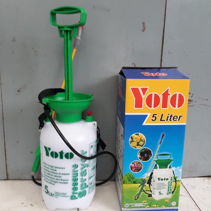 Promo Alat semprot hama, Yoto 5 liter, spray disinfektan - yoto 5 L