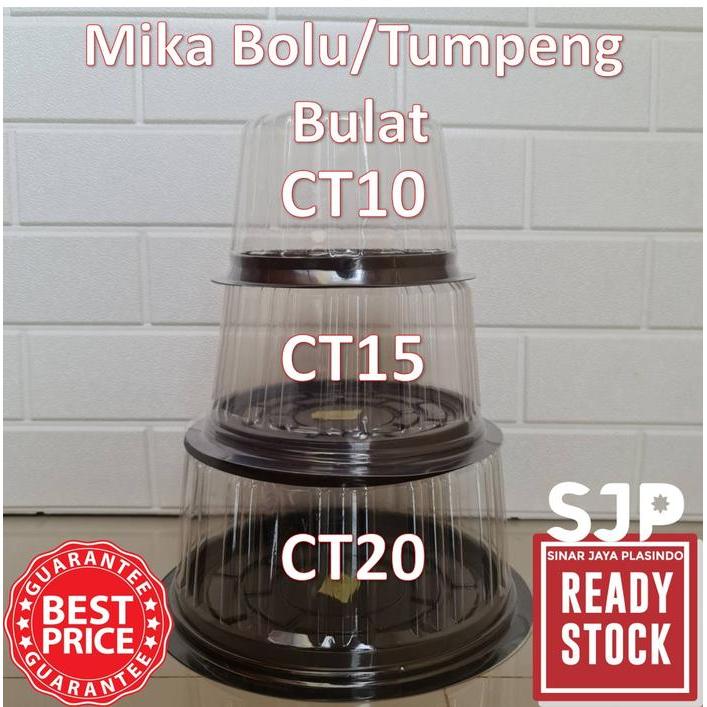 Mika tumpeng mini CT20 / Mika bolu bulat / Box Tumpeng /Mika kue CT 20 - 10PCS
