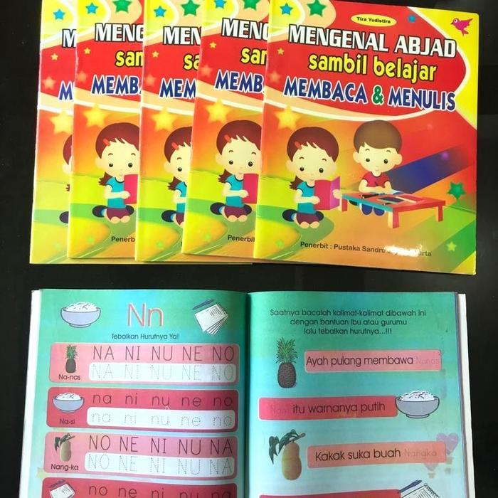 Buku Tk Belajar membaca dan menulis
