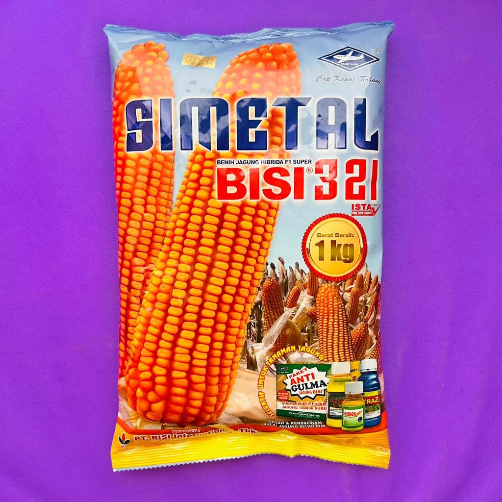 Benih Jagung SIMETAL BISI 321 isi 1 kg dari Bisi