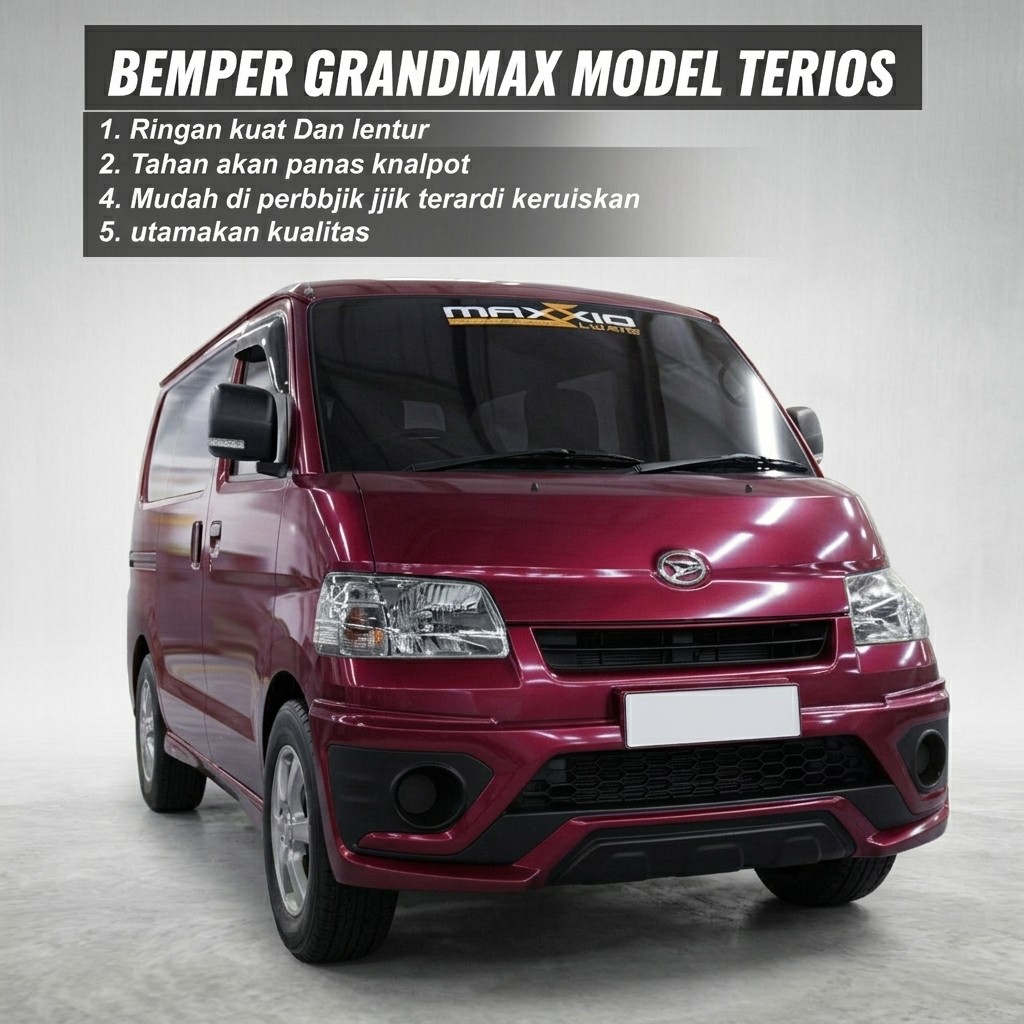 BODYKIT GRANDMAX BODY KIT GRANDMAX BUMPER/BUMPER GRANDMAX 2009-2025