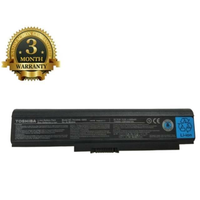 Baterai Battery Laptop Original Toshiba Portege M600 Satellite U300 U305 PA3593 PA3594 PA3595