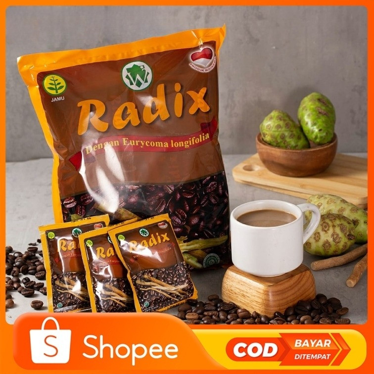 Kopi Radix Wahida isi 30 Sachet / Radix Plastik / Radix Kantong Indonesia