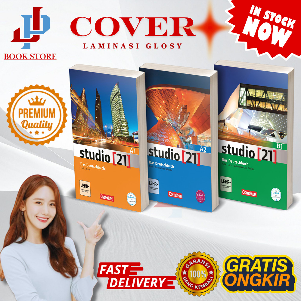 Buku seri Studio 21 (level A1, A2, B1), buku untuk belajar bahasa Jerman (Deutsch)
