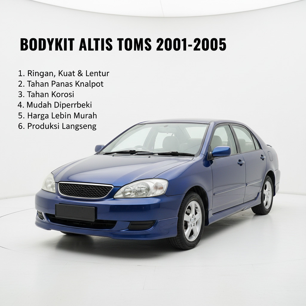 bodykit Altis 2001-2005 bodykit Toyota altis bodikit