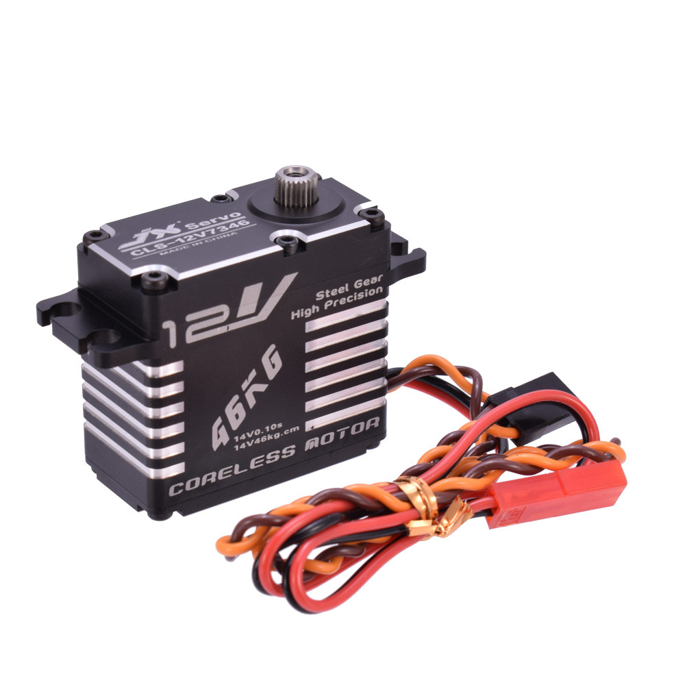 RC Servo JX Servo 18g 20KG 21kg 27KG 30KG 32KG 46KG Degrees Steel Gear gital Coreless Servo for RC C