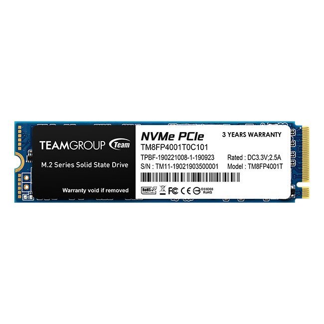 SSD TEAM MP34 2TB M.2 NVMe - PCIe Gen3x4