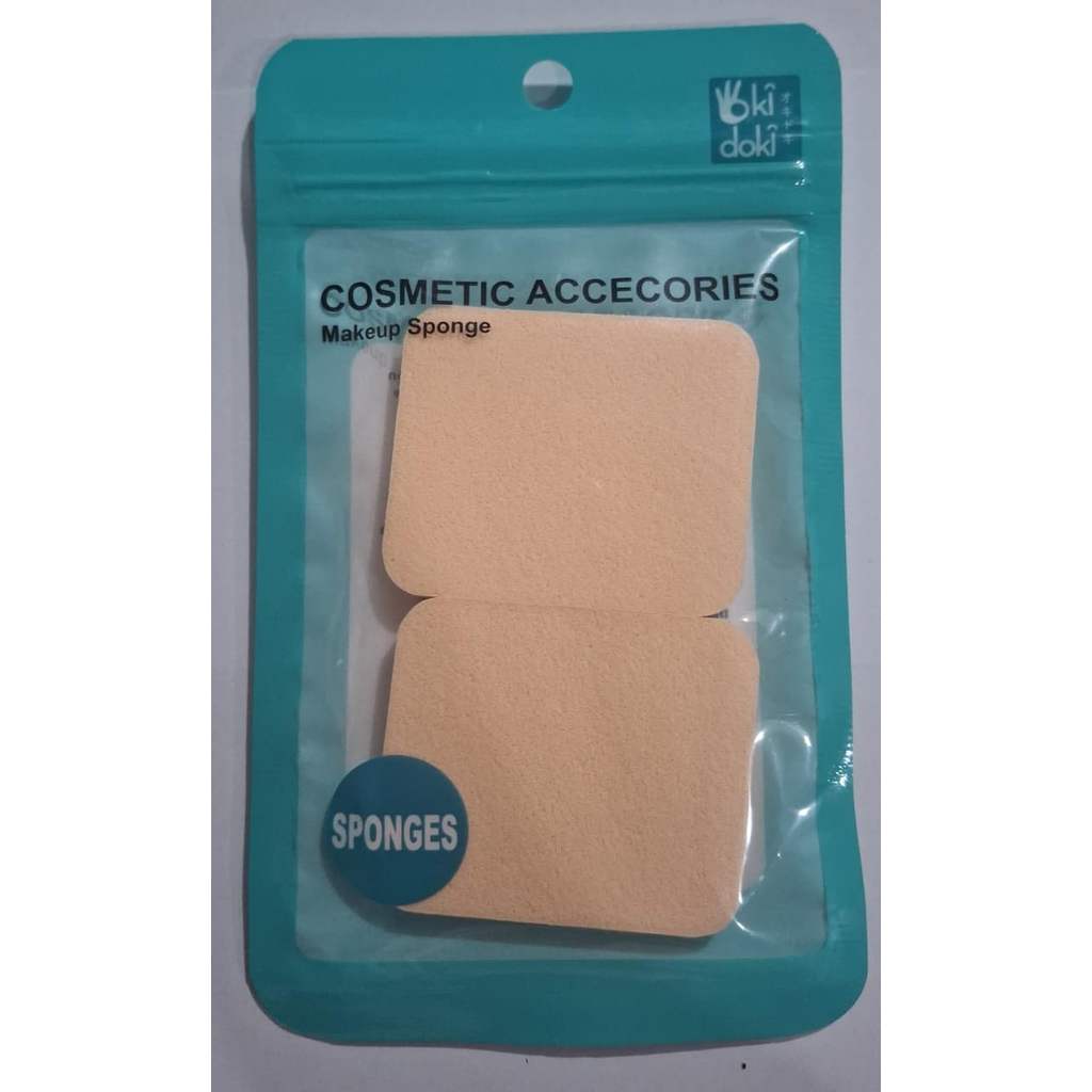 Sponge Makeup Oki Doki isi 2 pcs/Sponge Bedak