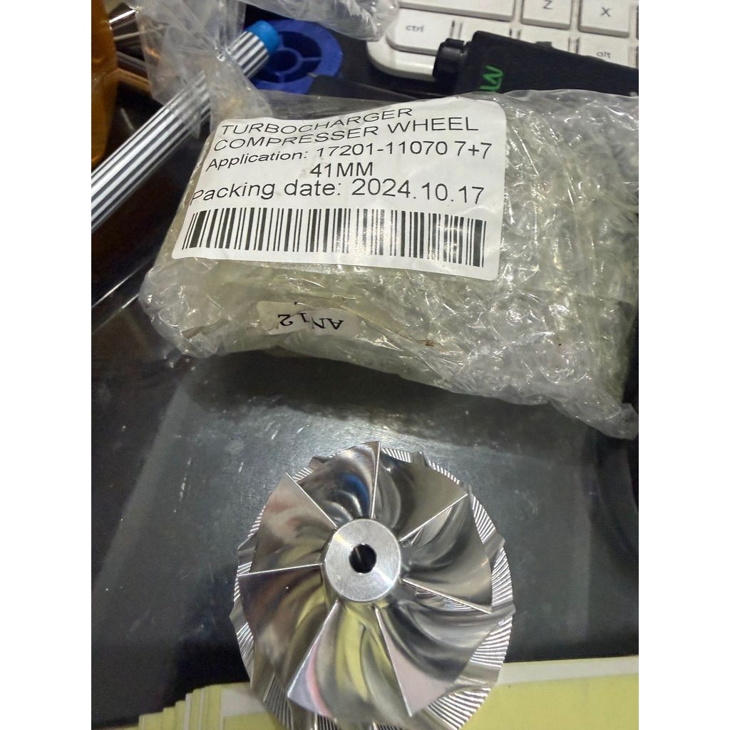 BILLET KIPAS TURBO HYBRID 2KD 2GD 1GD 2KD VNT UP 7+7 UPGRADE 41MM