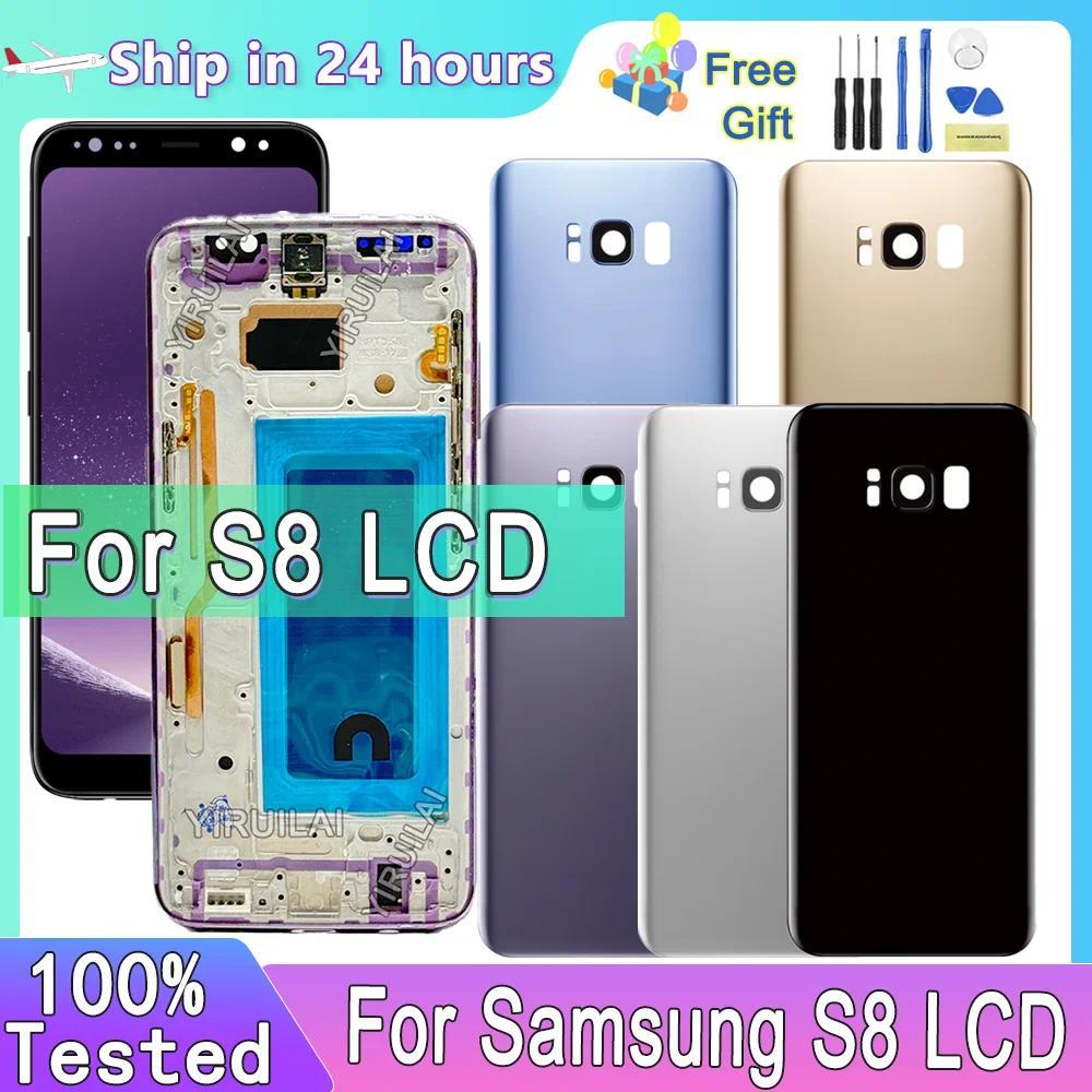 New TFT For Samsung S8 G950F G950 SM-G950FD Lcd splay Touch Screen gitizer Assembly Replacement with
