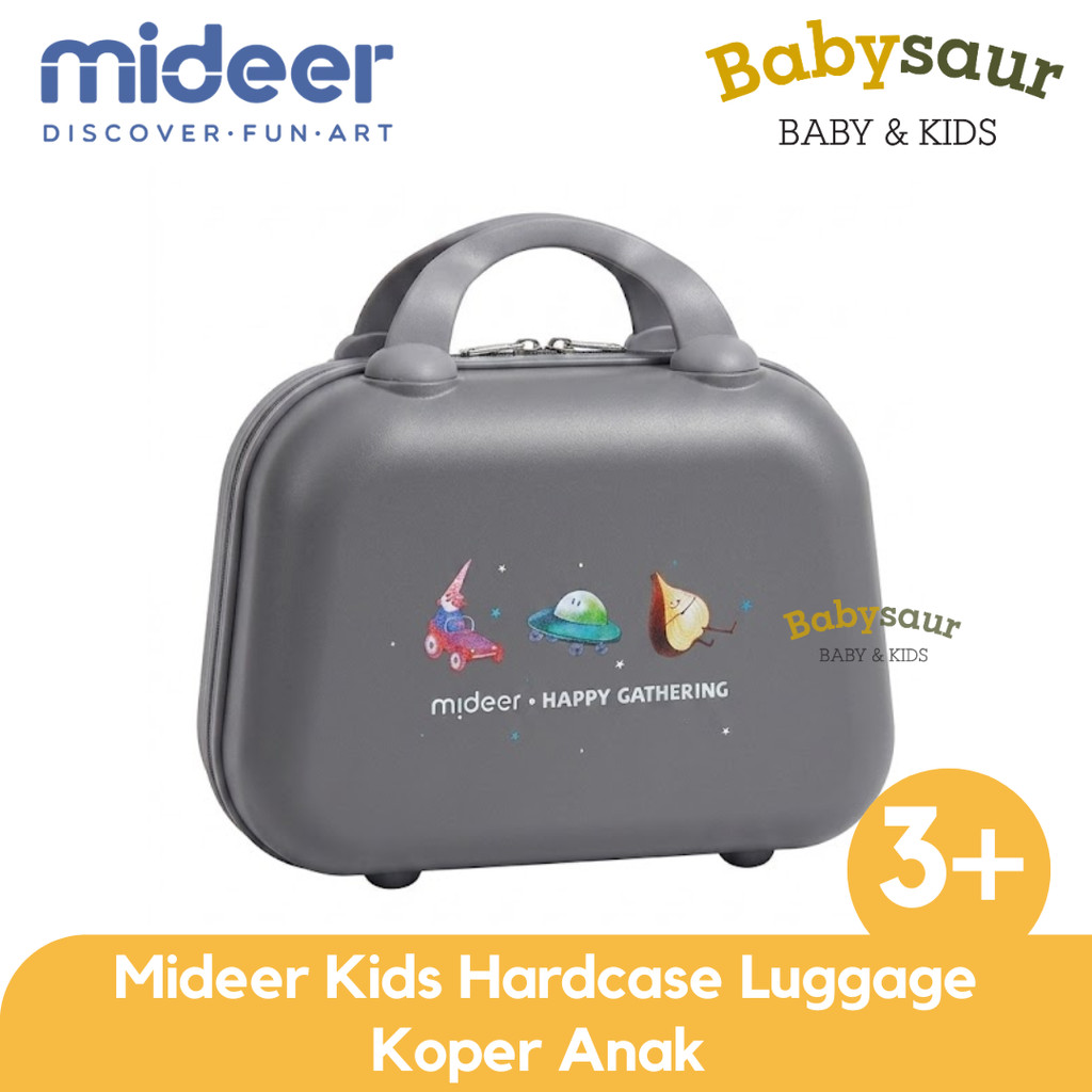 Mideer Kids Hardcase Mini Luggage Koper Kecil Koper Lucu Anak Perempuan Laki Laki