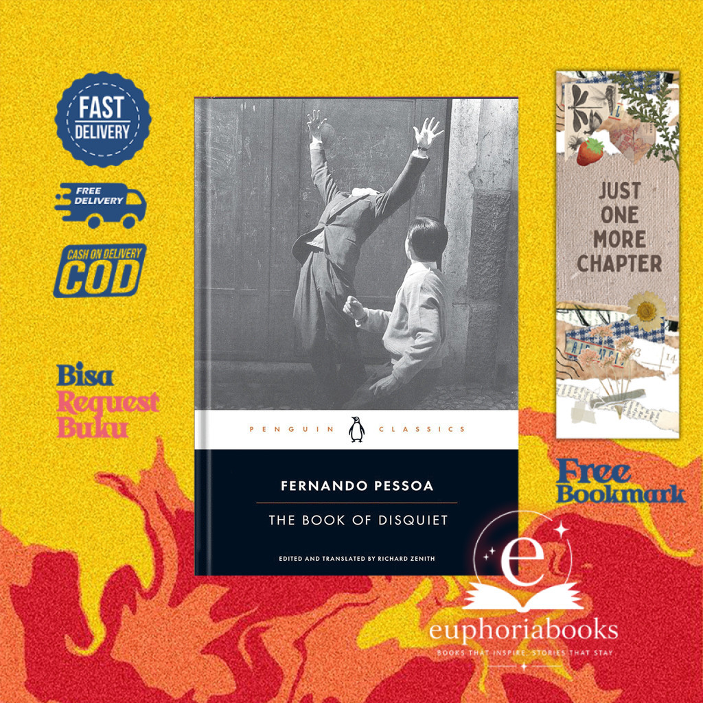 The Book of Disquiet by Fernando Pessoa (English Books)
