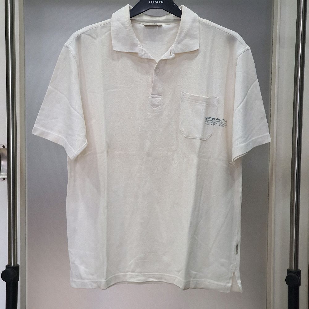 AD baju kaos polo camel active putih preloved second Pria Kerah Dewasa Katun Cowok Pendek