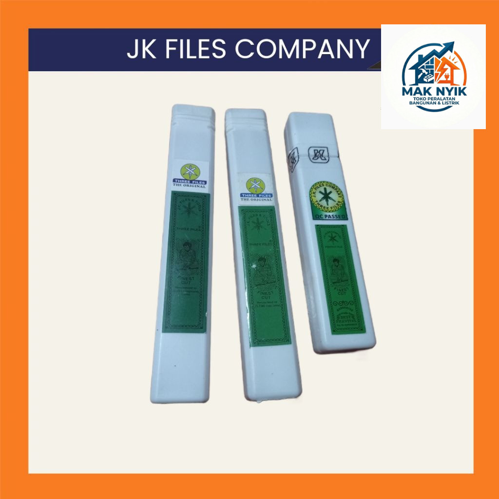 MAKNYIK STORE THREE FILES KIKIR INDIA ORIGINAL JK FILES COMPANY / KIKIR JK FILES SEGITIGA
