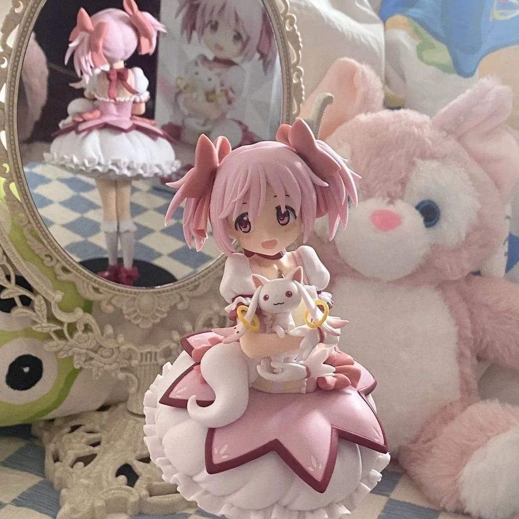 22cm Sega Kaname Madoka Magica Wit Anime Figure Kyubey Pvc Collection Statue Desktop Ornament Adorab