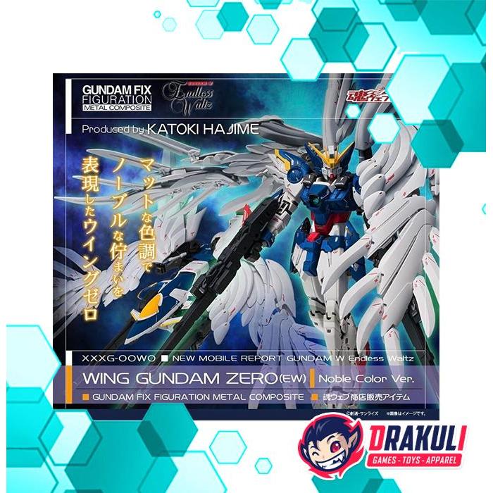 BANDAI Metal Build Fix Figuration Metal Composite Wing Gundam Zero EW Noble Color Ver.