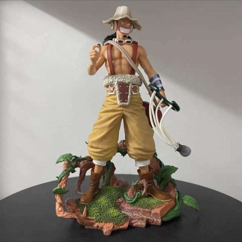 One Piece Anime Peripheral Trendy Toy Figurine Meteor Two Years Later Lxusopp Model Doll Decoration 