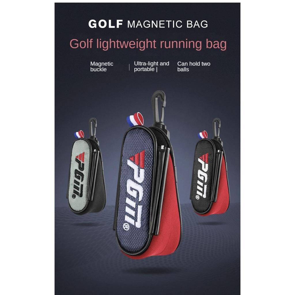 Tas Bola Golf Waist Bag Mini Portable Golf Ball Bag - Belt Golf Bag