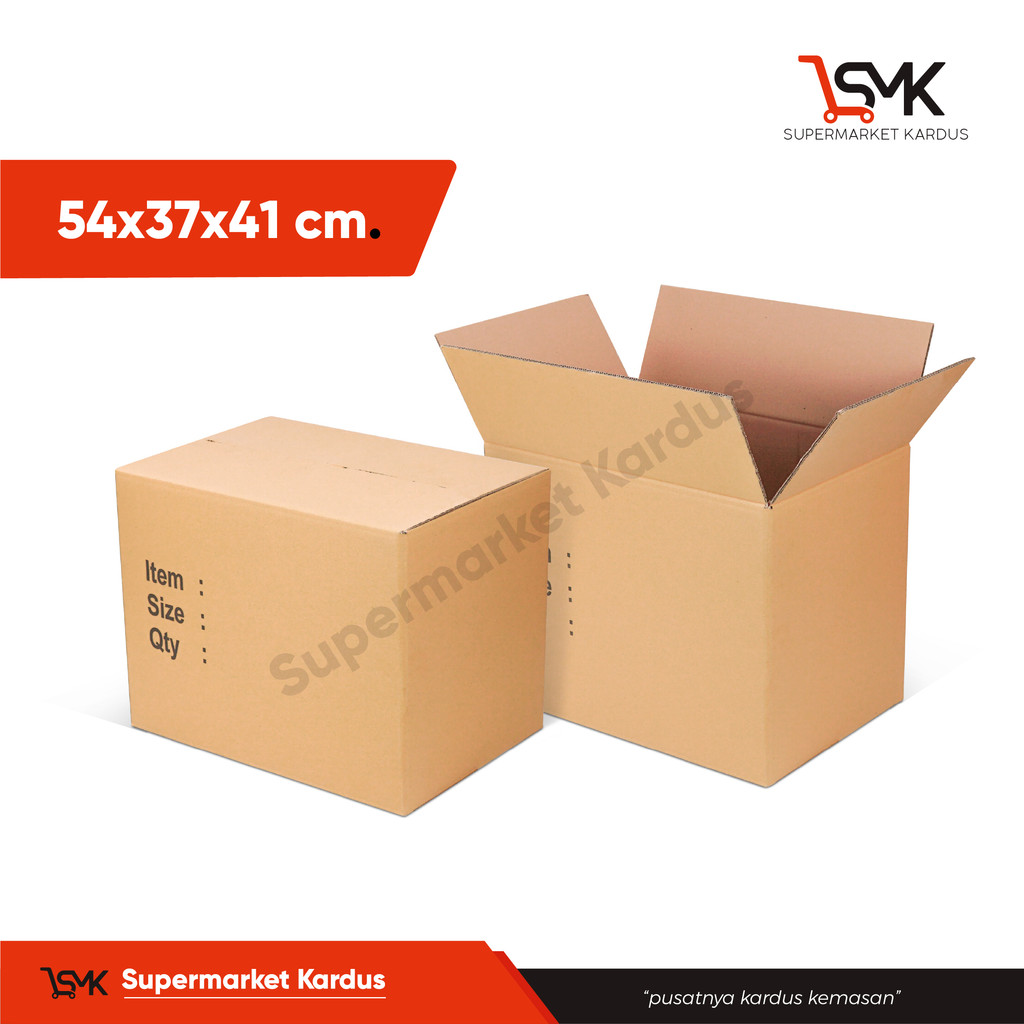 Box 54X37X41 Kardus/Packing/kemasan/tinggi41