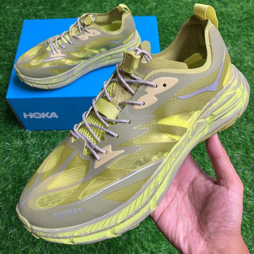 HOKA One One Satisfy x Mafate Speed 4 Lite Vibram Trail Running Shoes